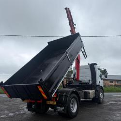 DAF LF 18 TON INSULATED TIPPER GRAB TIPPER GRAB DOUBLE DROP SIDE