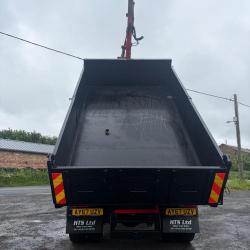 DAF LF 18 TON INSULATED TIPPER GRAB TIPPER GRAB DOUBLE DROP SIDE