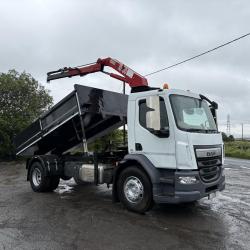 DAF LF 230 Tipper Crane Euro 6