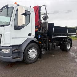 DAF LF 18 TON INSULATED TIPPER GRAB TIPPER GRAB DOUBLE DROP SIDE